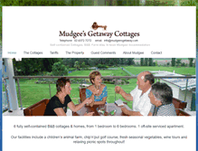 Tablet Screenshot of mudgeesgetaway.com.au